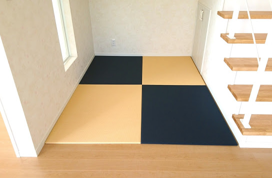 Just with tatami mats, it will be a special space.