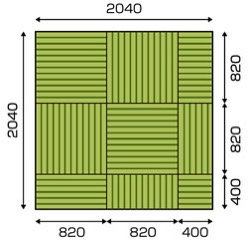 Tatamisize 1