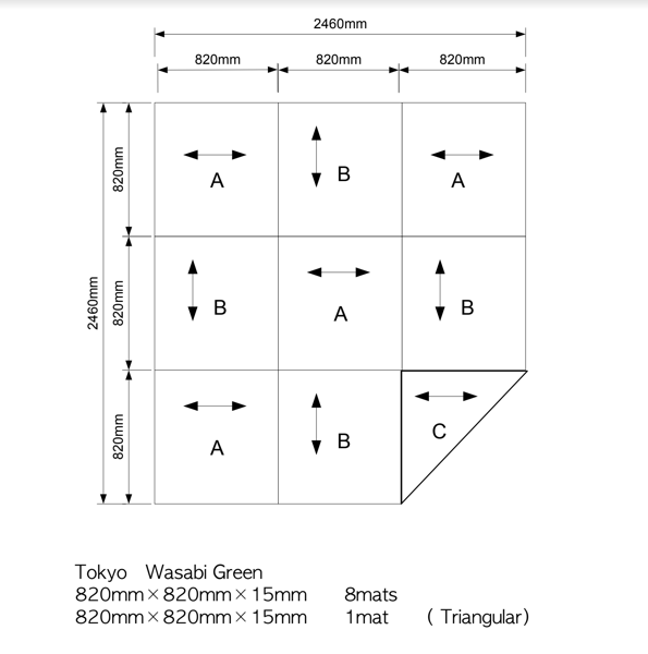 tatami layout