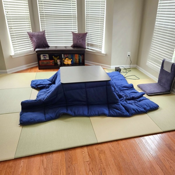 Kotatsu on the tatami